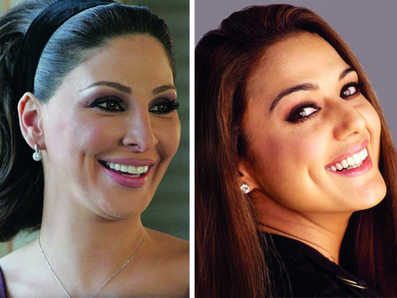 من صاحبة الغمازة الأجمل .. إليسا أم نجمة بوليوود بريتي زينتا؟